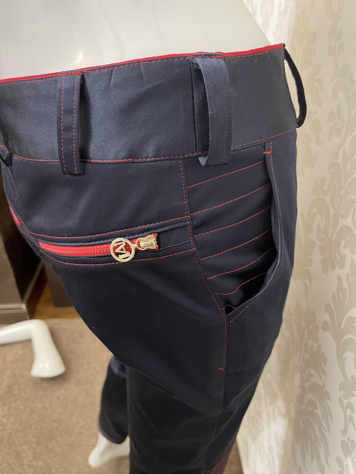 Spodnie Vionett Navy Unique - obrazek 3
