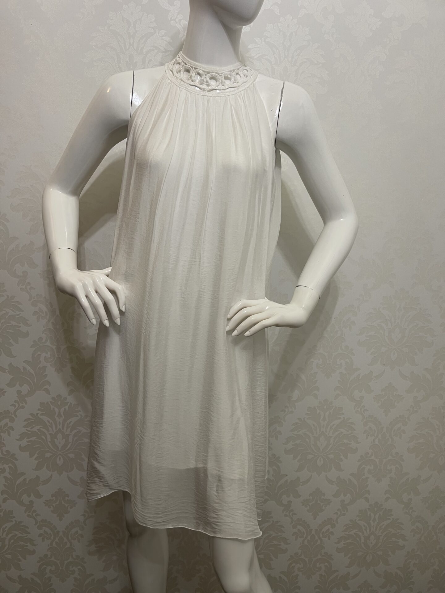 Sukienka Vionett White Silk No1