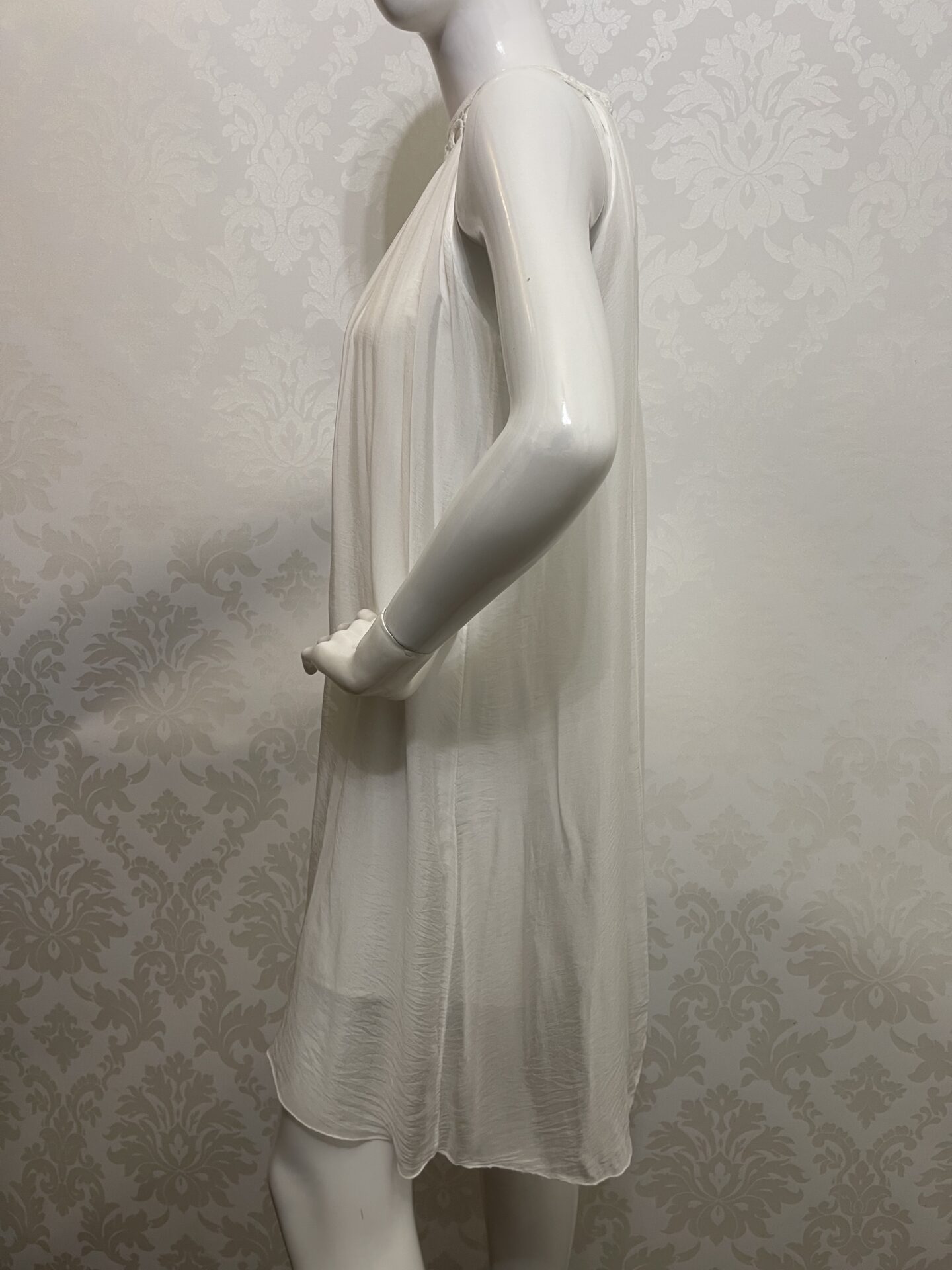 Sukienka Vionett White Silk No1 - obrazek 3