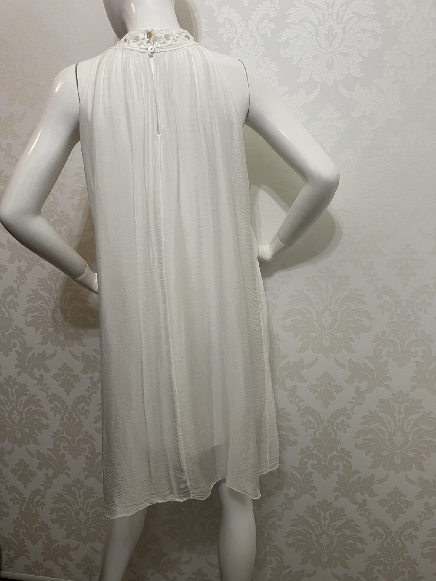 Sukienka Vionett White Silk No1 - obrazek 4